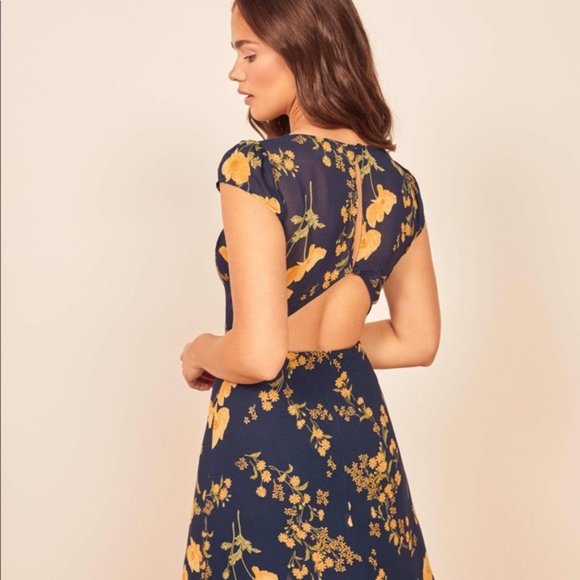 NWOT Reformation Wellfleet Dress - Picture 3 of 6